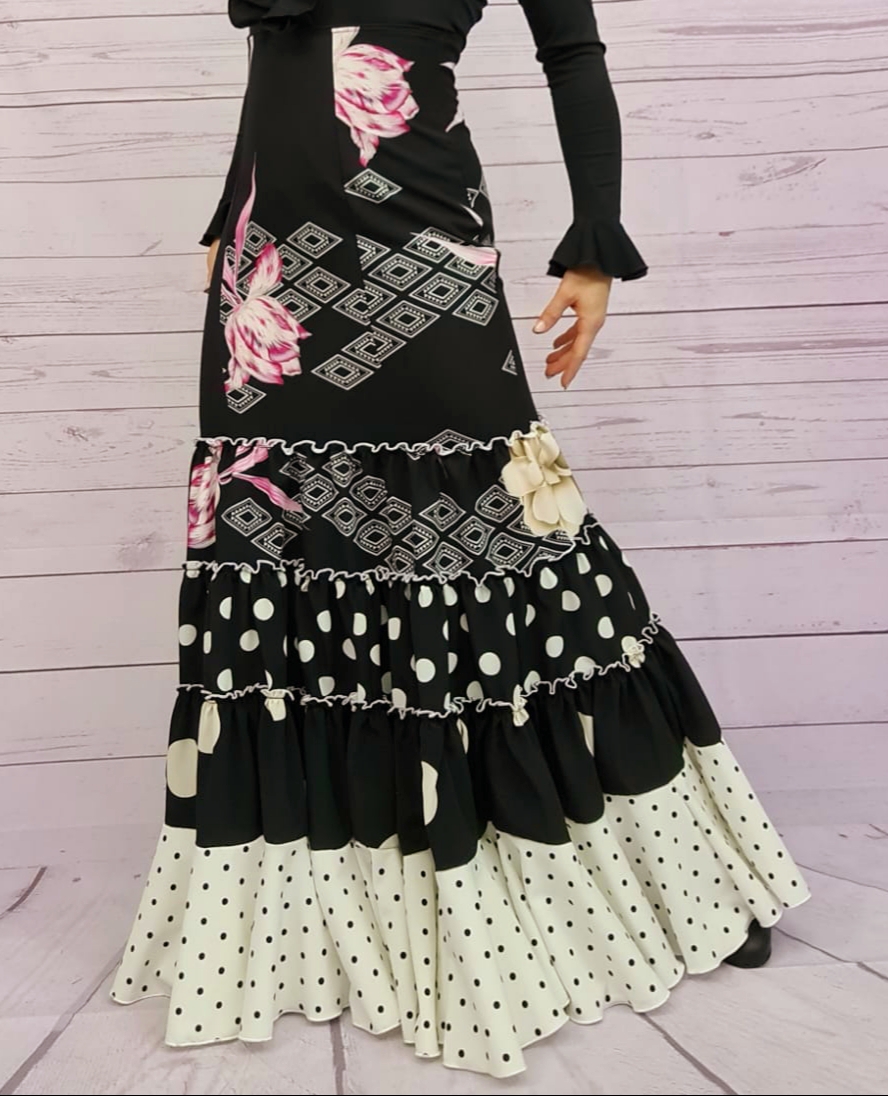 Falda para Flamenco de Mujer - El Rocio
